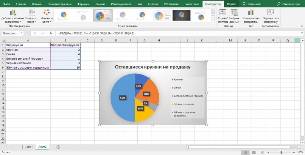 Как построить график в Excel: пошаговая инструкция